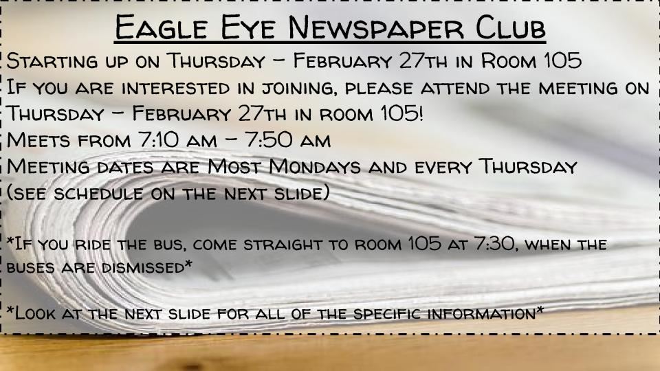 eagle eye